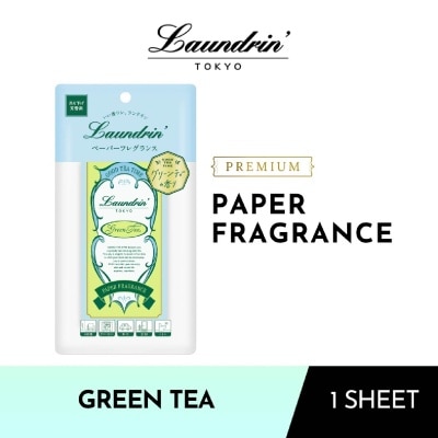LAUNDRIN Paper Fragrance Green Tea 1s