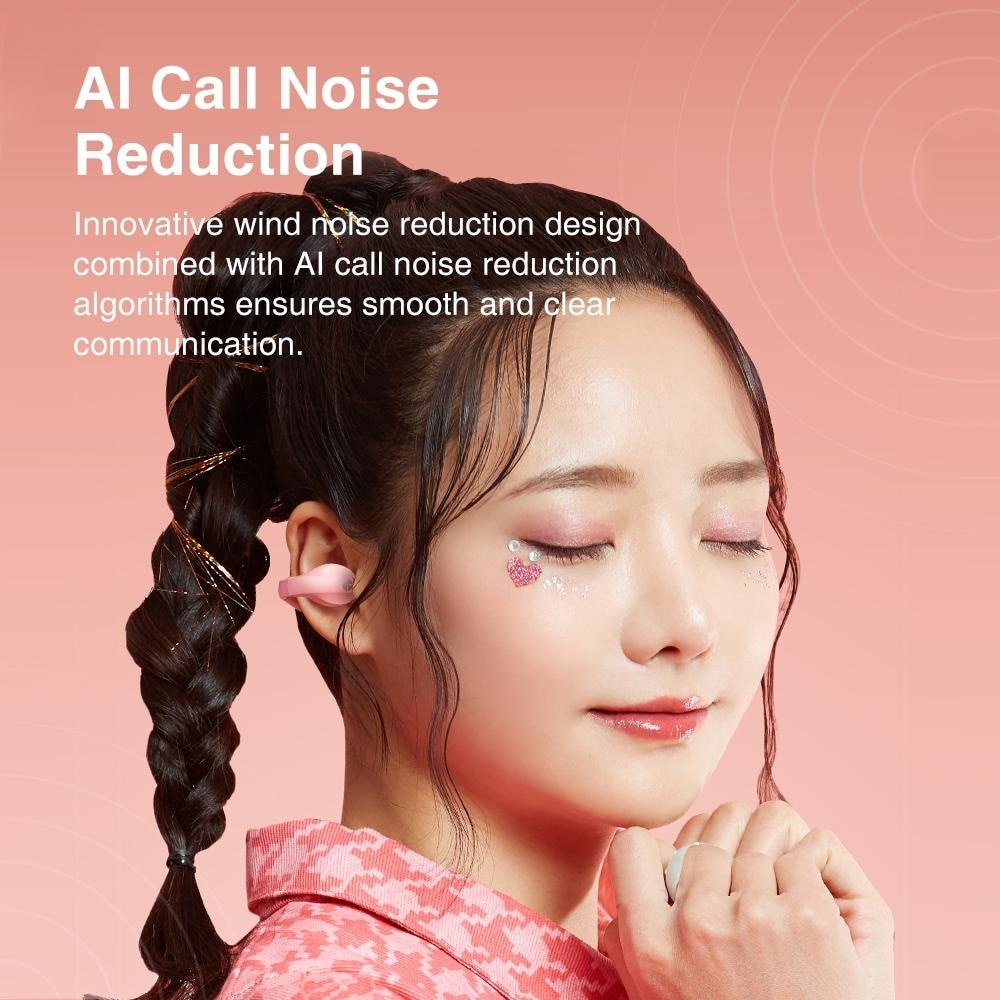 Sound EarCuffs S TWS Earphones Pink 1s