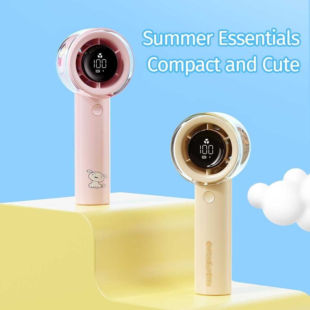 F11 High-Speed Turbo Fan with Digital Display Beige 1s