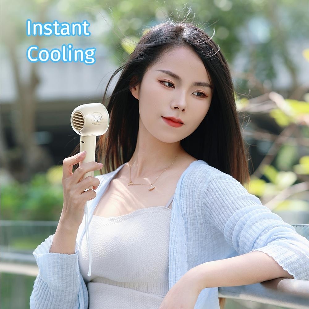 F11 High-Speed Turbo Fan with Digital Display Beige 1s