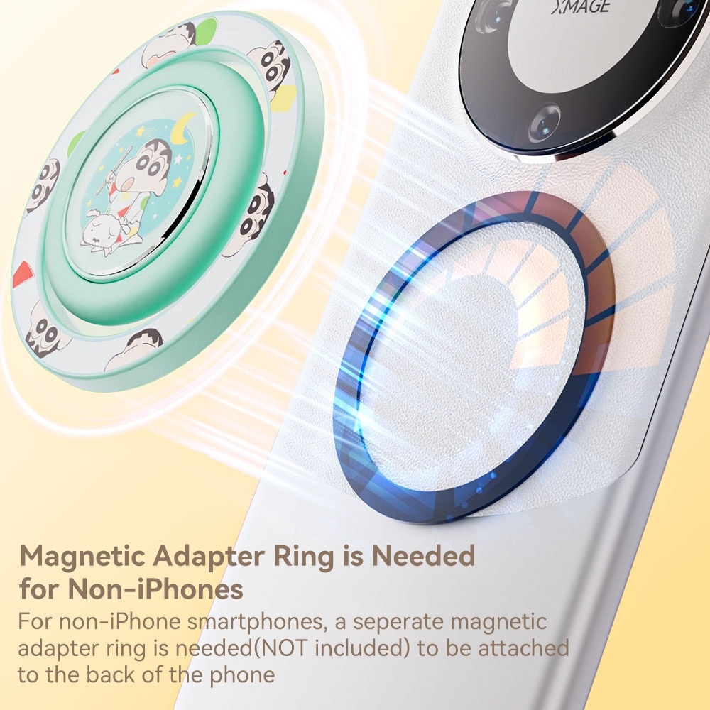 N10 Magnetic Phone Ring Stand 1s