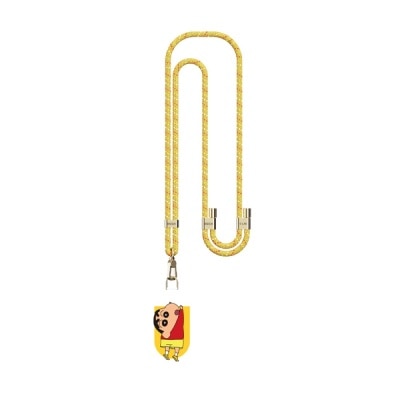CRAYON SHINCHAN Phone Strap Lanyard Yellow 1s