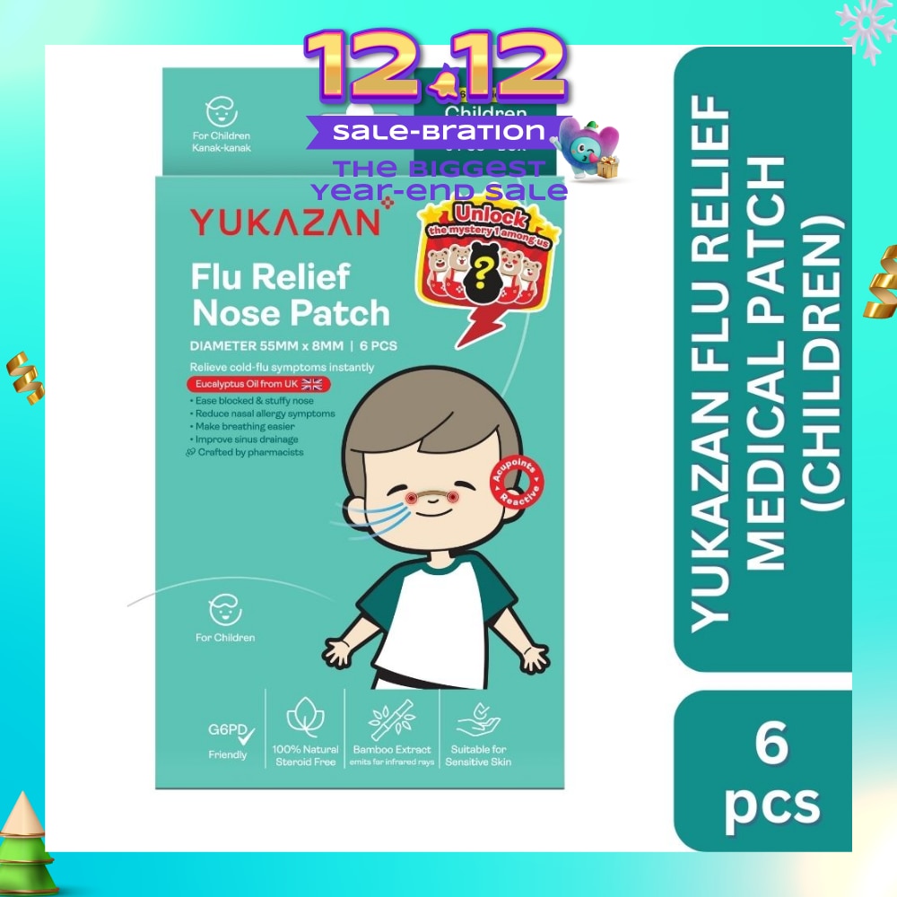 Flu Relief Medical Patch For Children 6s