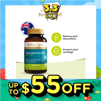 HERBS OF GOLD Glucosamine MAX 1500mg Tablet 30s