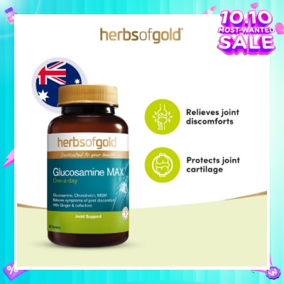 HERBS OF GOLD Glucosamine MAX 1500mg Tablet 30s