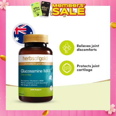 HERBS OF GOLD Glucosamine MAX 1500mg Tablet 30s