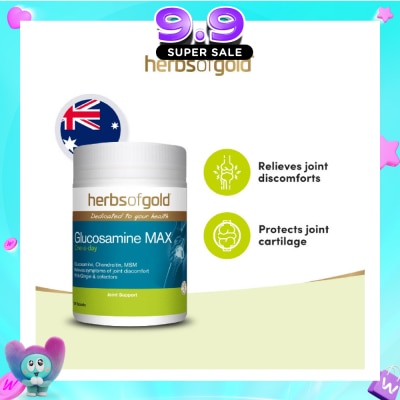 HERBS OF GOLD - Glucosamine MAX 1500mg Tablet 100s image
