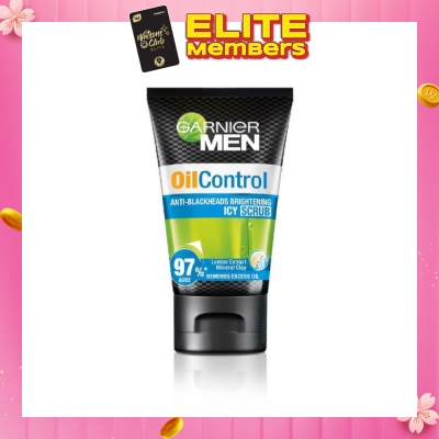 GARNIER MEN MEN Oil Control Icy Scrub (Oil Control) 100ml