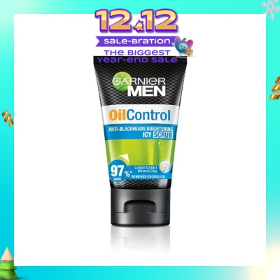 GARNIER MEN MEN Oil Control Icy Scrub (Oil Control) 100ml
