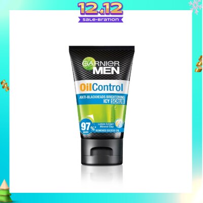 GARNIER MEN MEN Oil Control Icy Scrub (Oil Control) 100ml