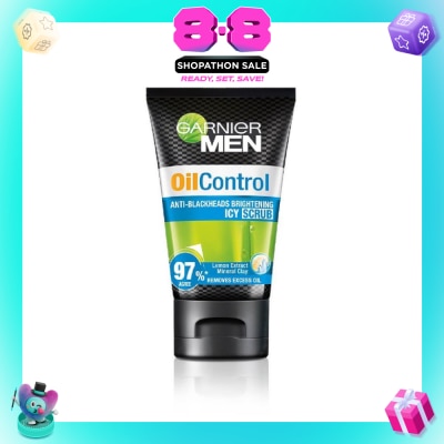GARNIER MEN - MEN Oil Control Icy Scrub (Oil Control) 100ml