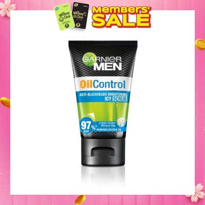 GARNIER MEN MEN Oil Control Icy Scrub (Oil Control) 100ml