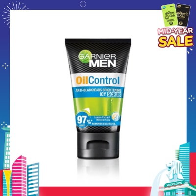 GARNIER MEN MEN Oil Control Icy Scrub (Oil Control) 100ml