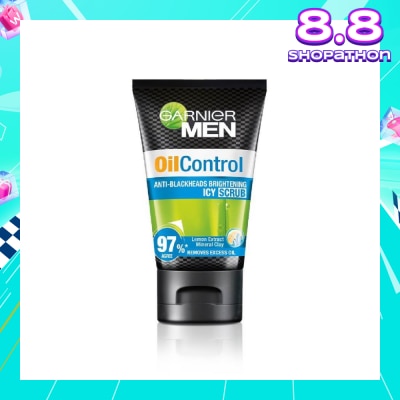 GARNIER MEN MEN Oil Control Icy Scrub (Oil Control) 100ml