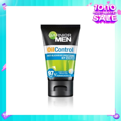 GARNIER MEN MEN Oil Control Icy Scrub (Oil Control) 100ml