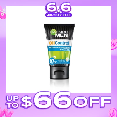 GARNIER MEN - MEN Oil Control Icy Scrub (Oil Control) 100ml