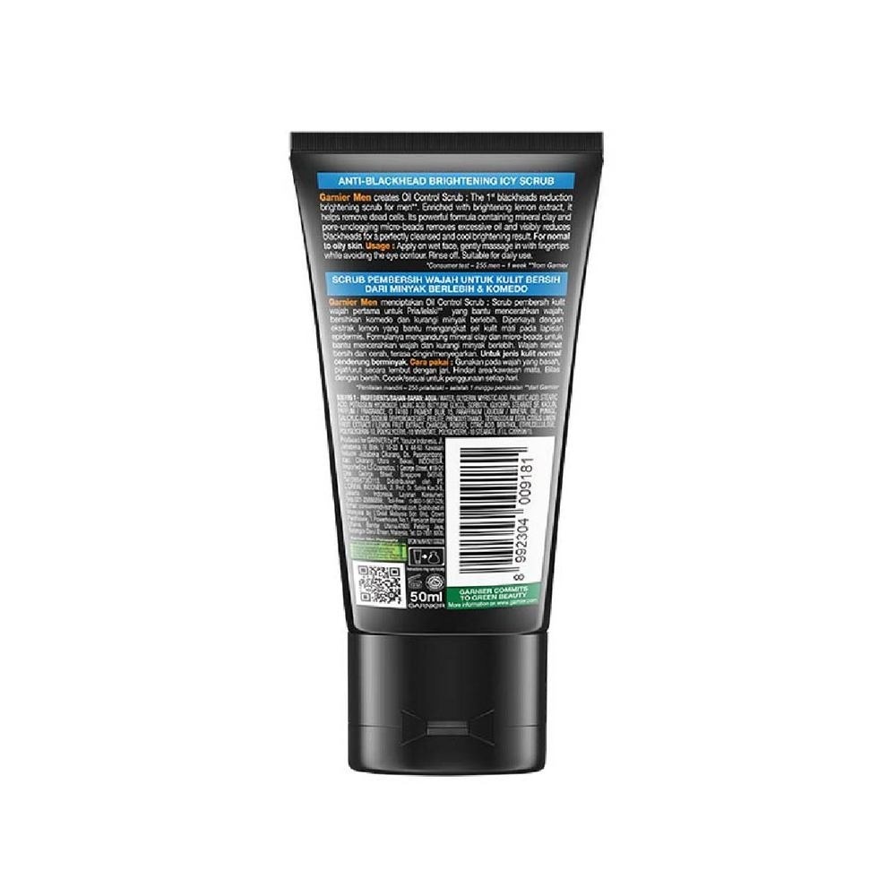 MEN Oil Control Icy Scrub (Oil Control) 100ml