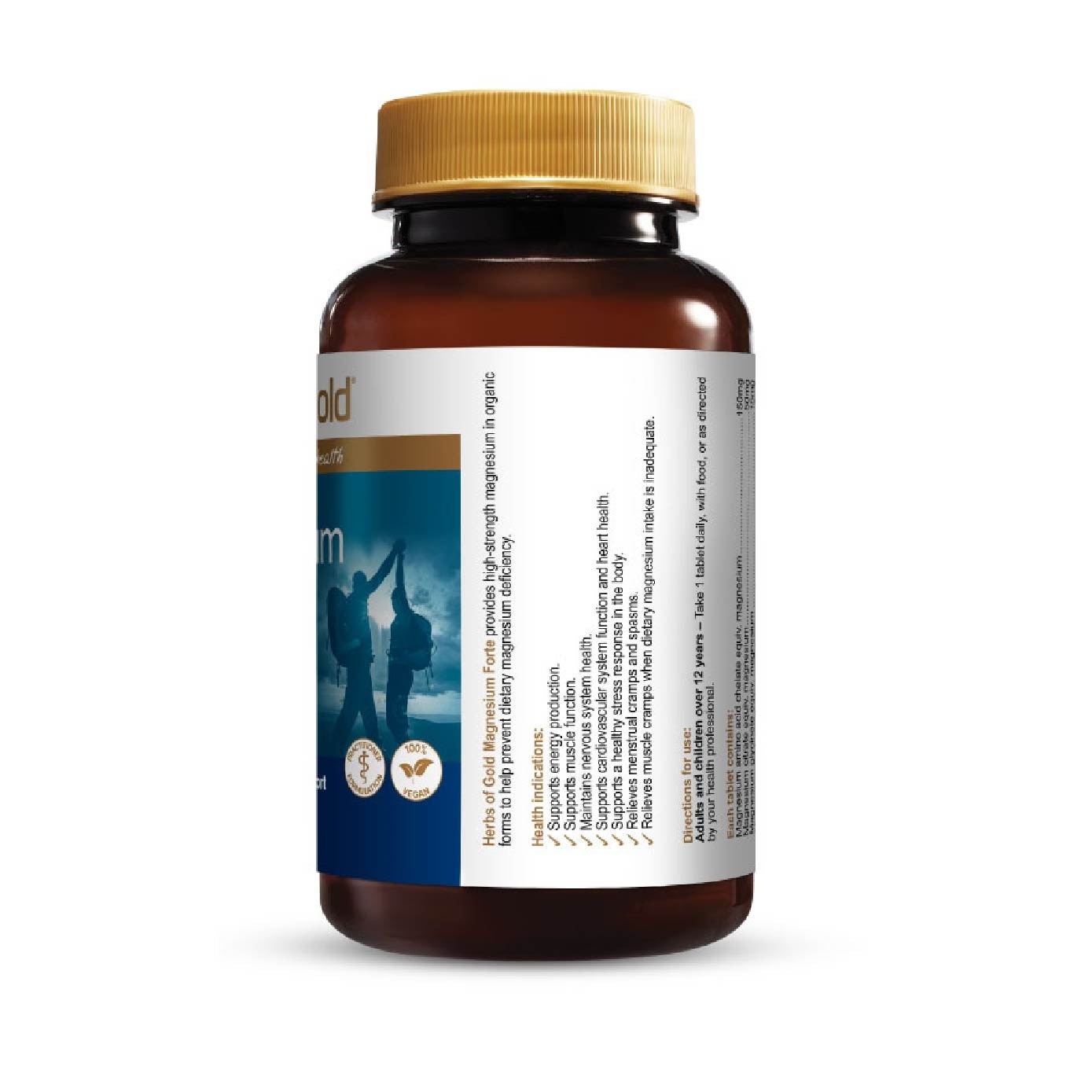 Magnesium Forte High-Strength Vegan Tablet 90s