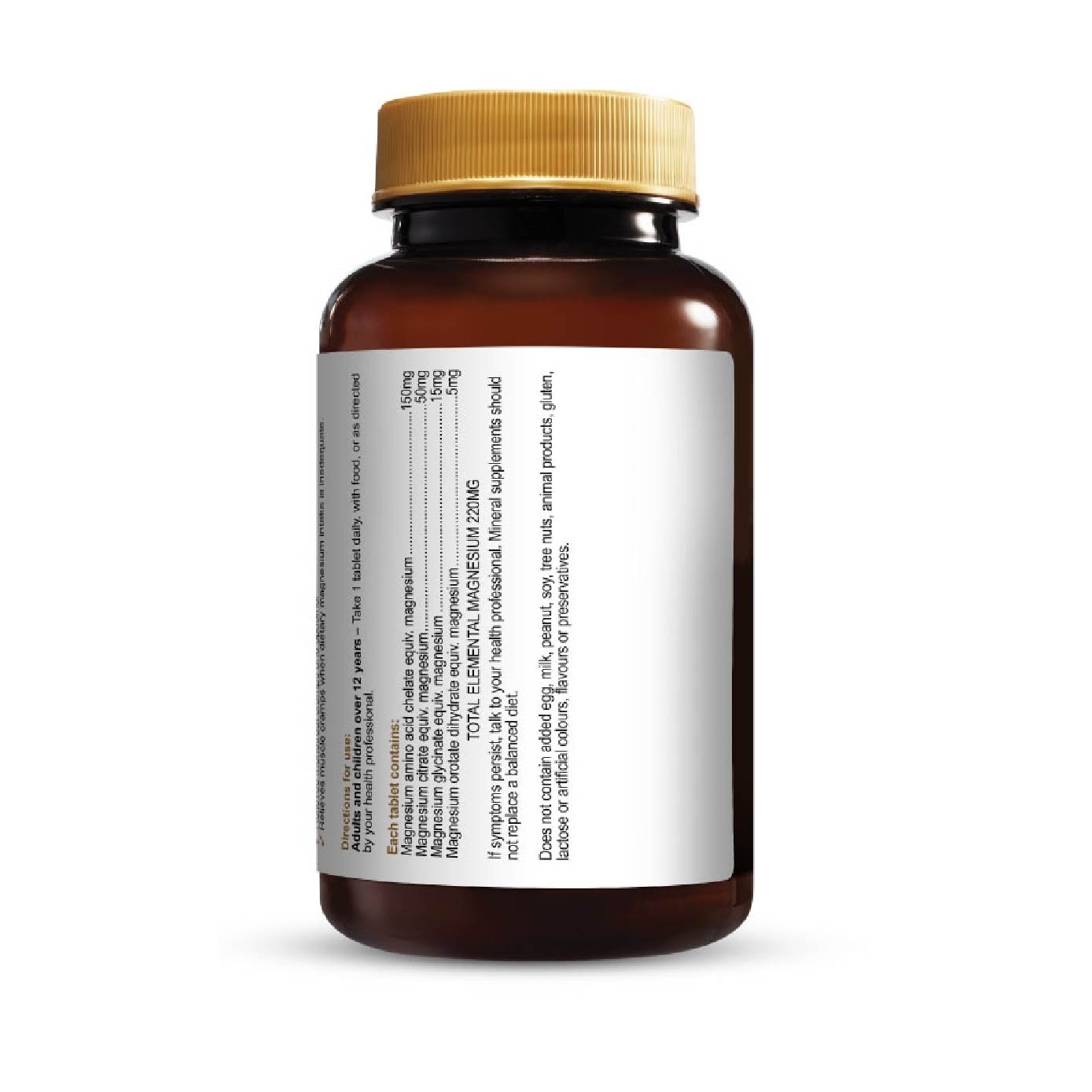 Magnesium Forte High-Strength Vegan Tablet 90s