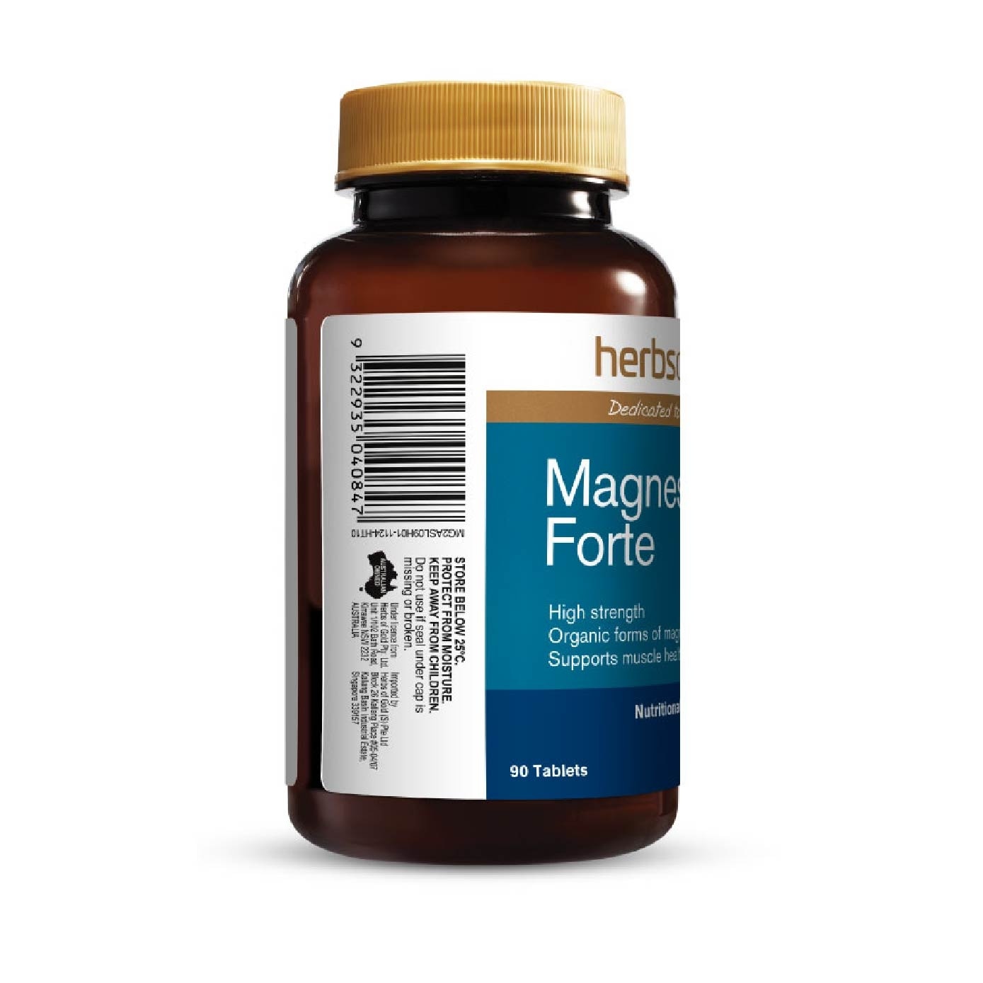 Magnesium Forte High-Strength Vegan Tablet 90s