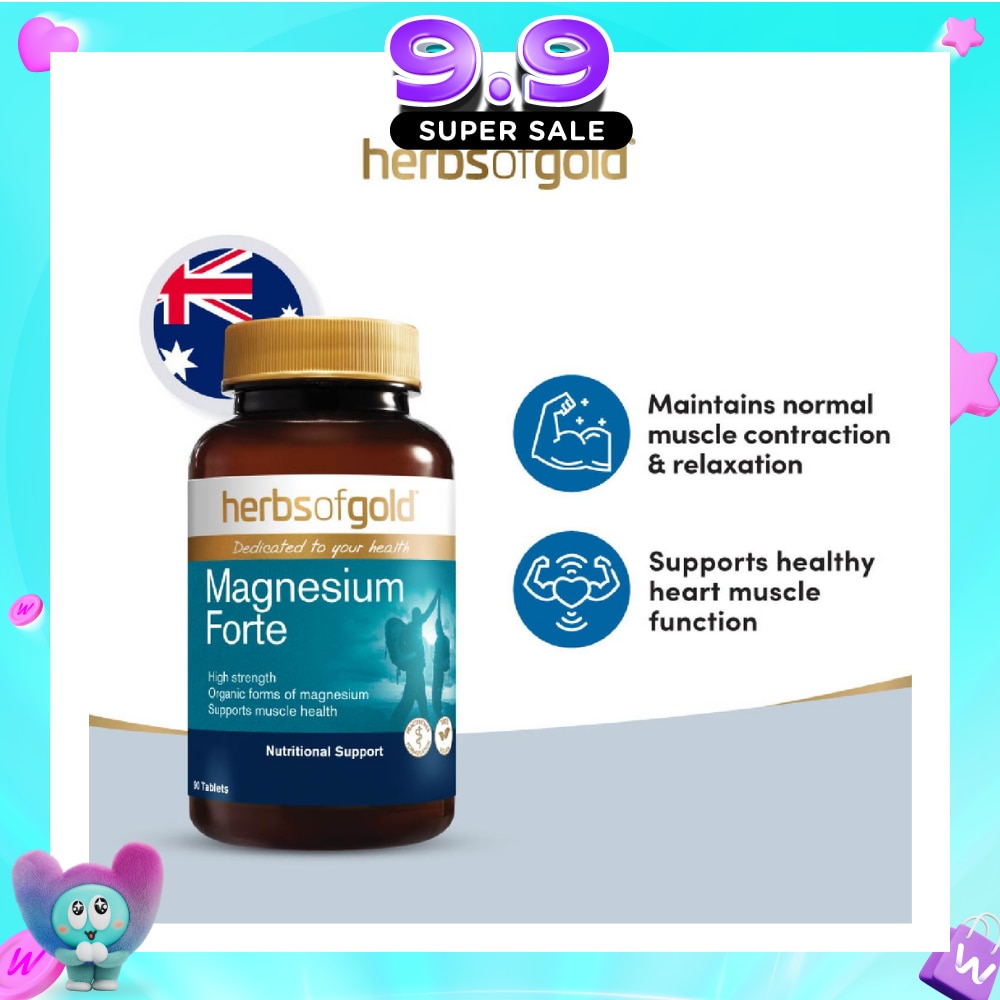 Magnesium Forte High-Strength Vegan Tablet 90s image