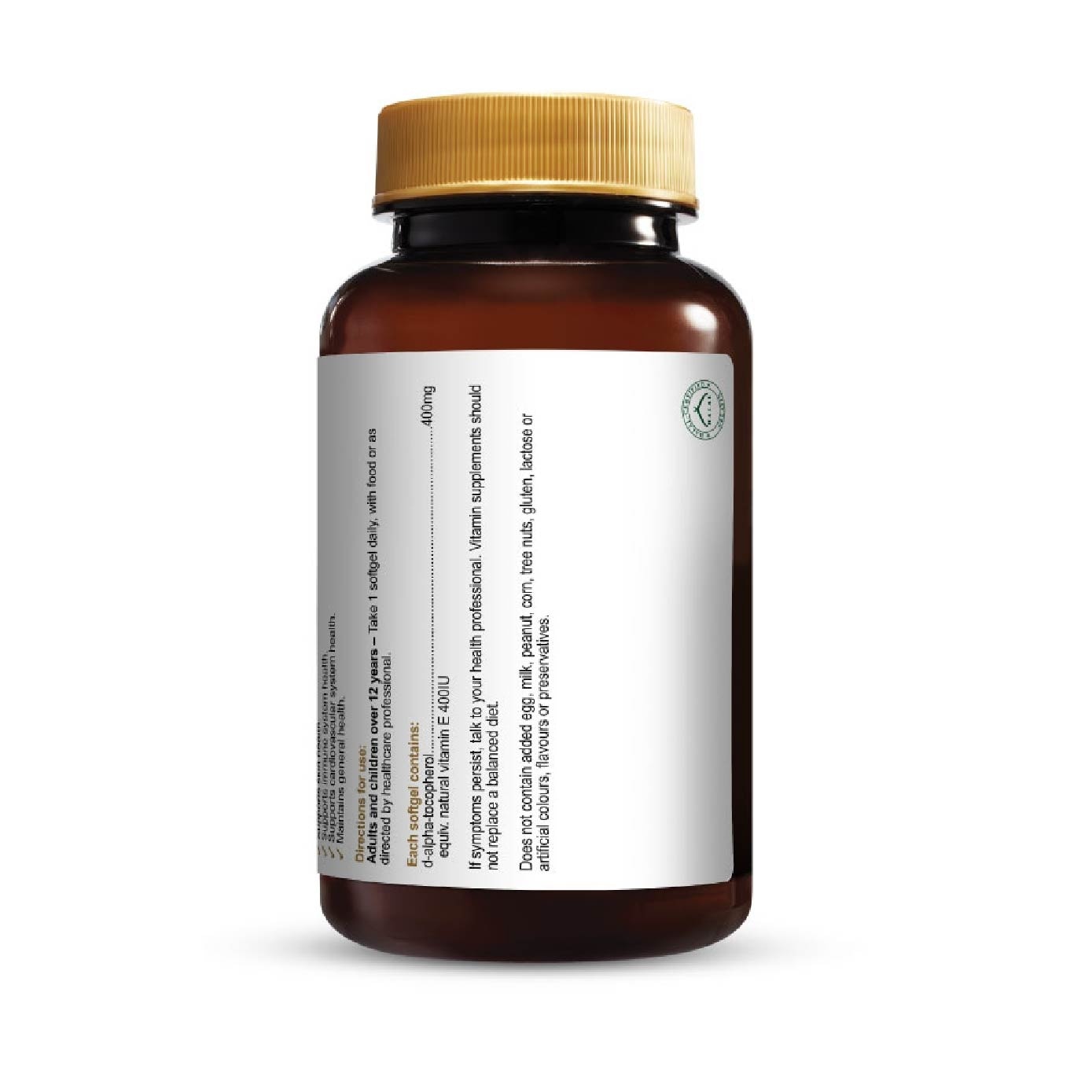 Natural Vitamin E 400IU 90s
