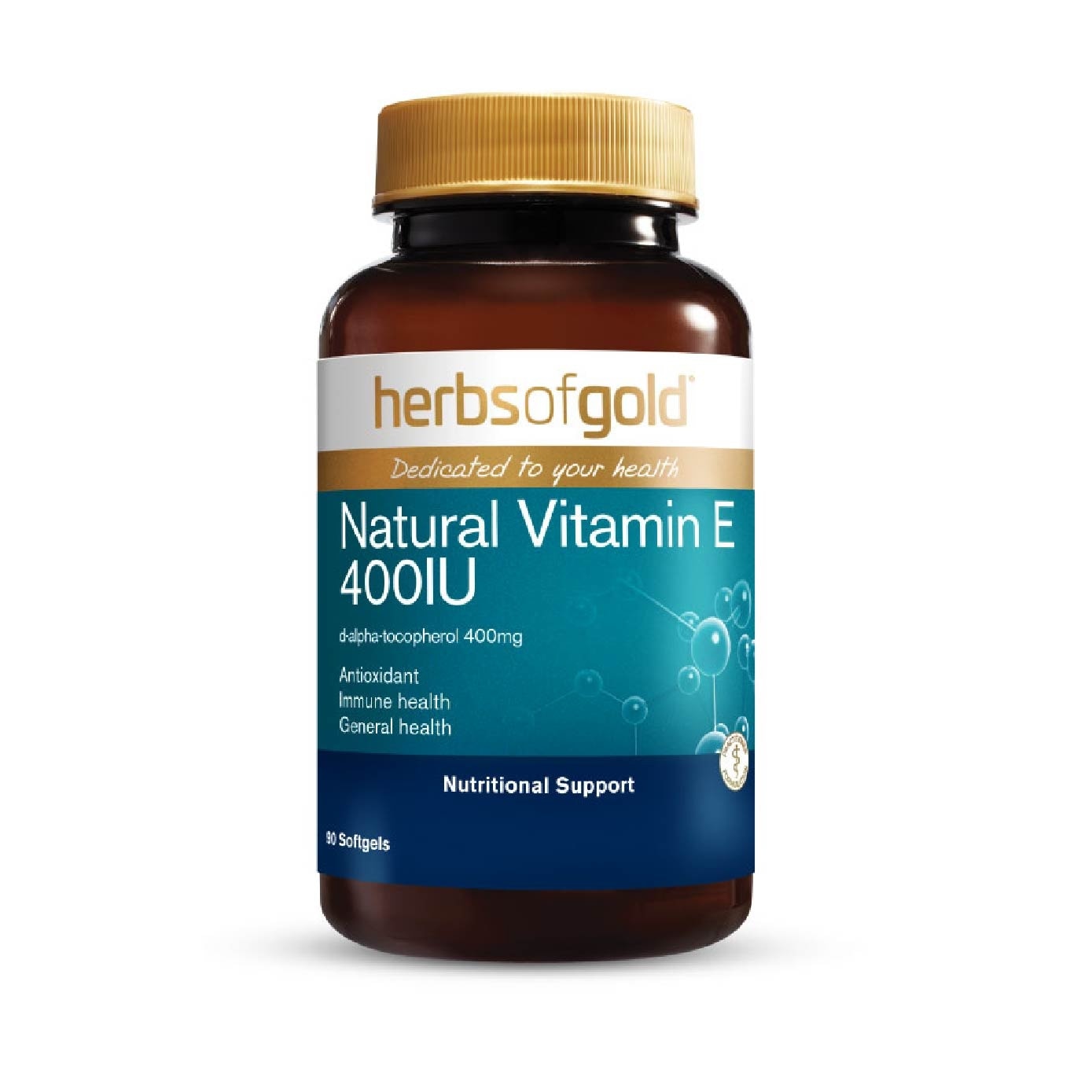Natural Vitamin E 400IU 90s