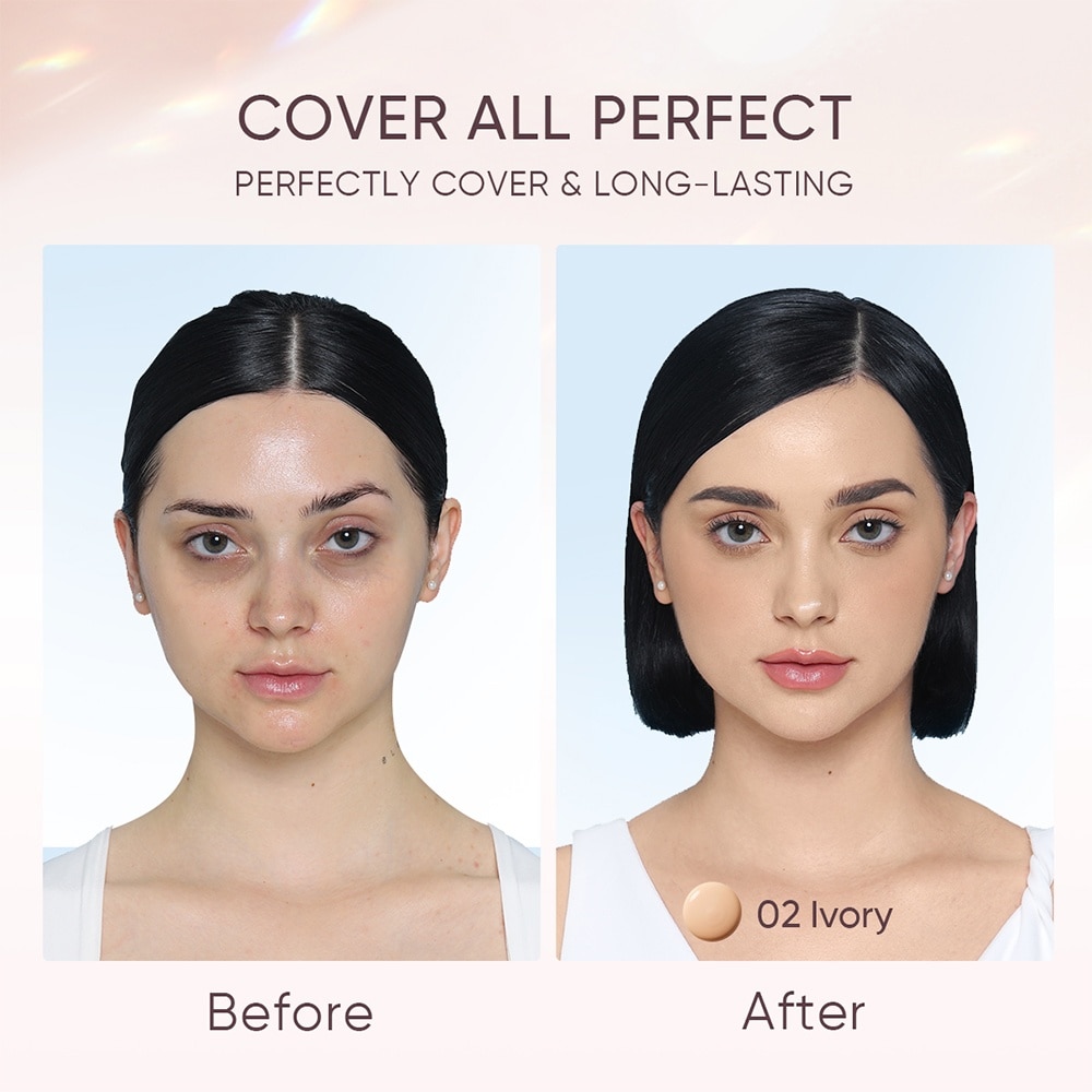 Cover All Perfect BB Cushion 02 Ivory 11g