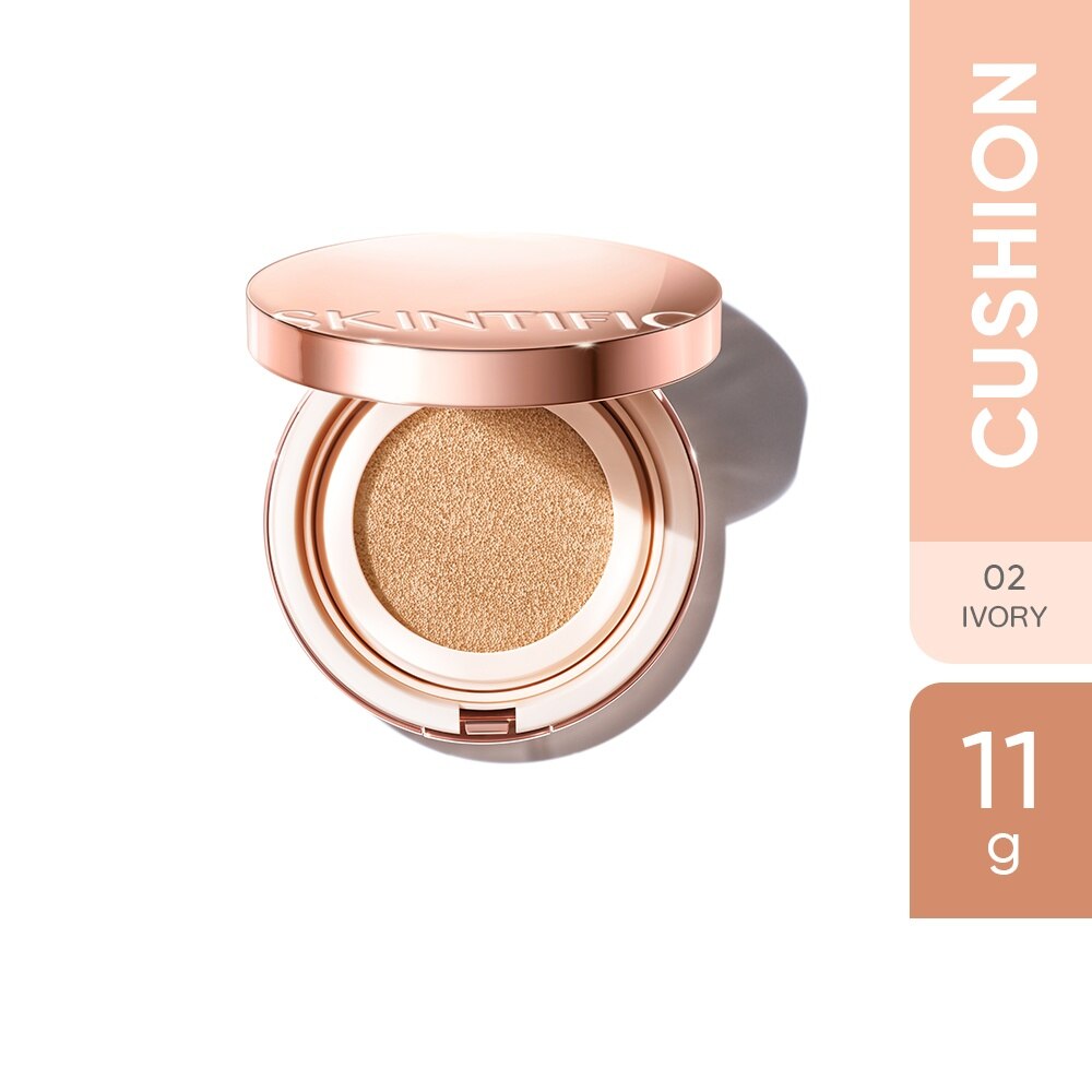 値下げ　UNICITY REAL FIT COVER CUSHION 02 SKINTIFIC Cover All Perfect BB Cushion 02 Ivory 11g | Face