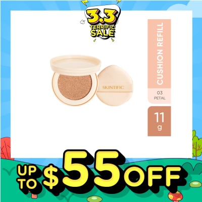 SKINTIFIC Cover All Perfect BB Cushion 03 Petal Refill 11g