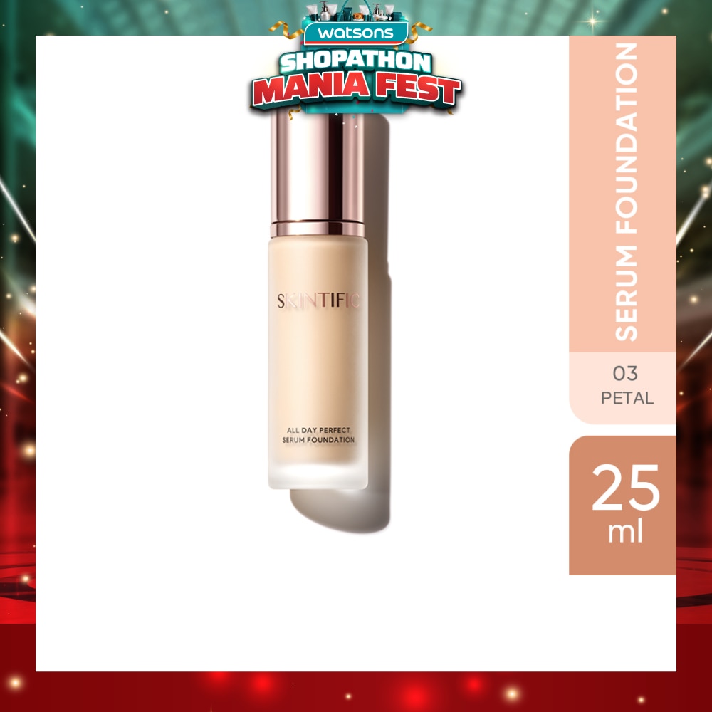 SKINTIFIC All Day Perfect Serum Foundation 03 Petal 25ml | Face