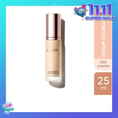 SKINTIFIC All Day Perfect Serum Foundation 03A Almond 25ml