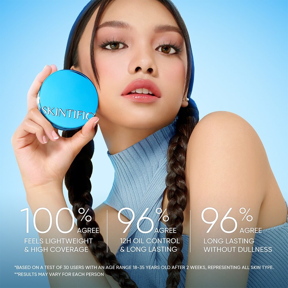 SKINTIFIC Perfect Stay Velvet Matte Cushion 00 Porcelain 11g