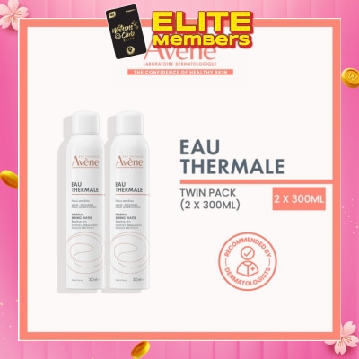 AVÈNE Eau Thermale  Thermal Spring Water 2x300ml
