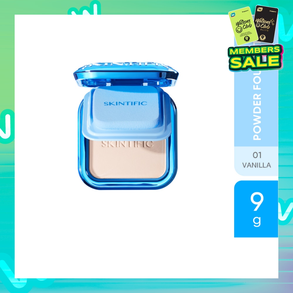 Ultra Cover Powder Foundation 01 Vanilla 9g