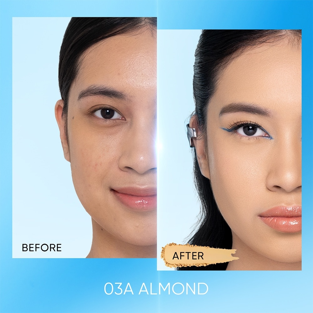 Ultra Cover Powder Foundation 03A Almond 9g
