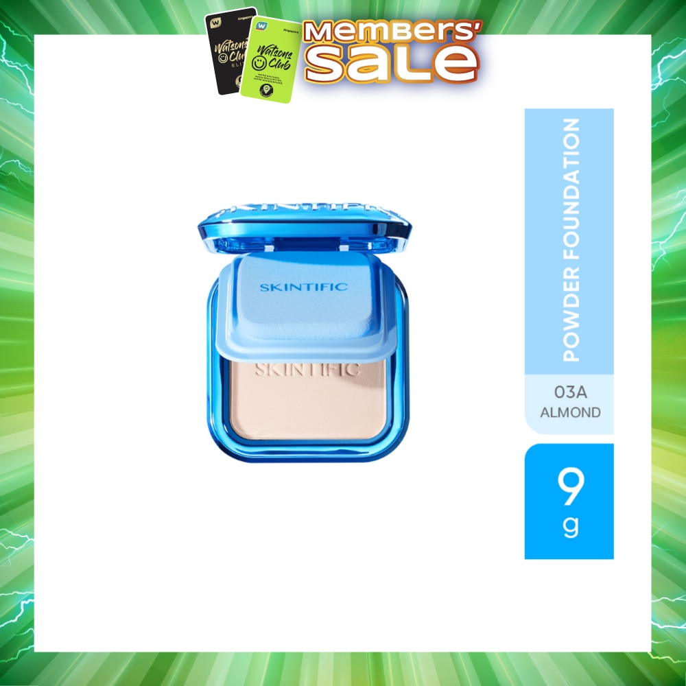 Ultra Cover Powder Foundation 03A Almond 9g