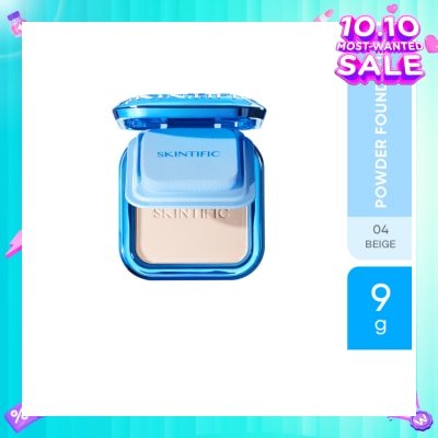 SKINTIFIC Ultra Cover Powder Foundation 04 Beige 9g