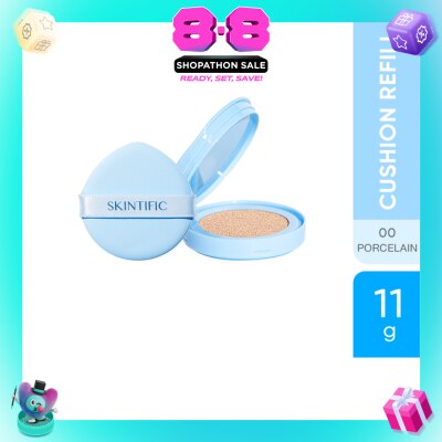 SKINTIFIC - Perfect Stay Velvet Matte Cushion 00 Porcelain Refill 11g