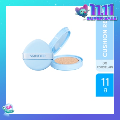 SKINTIFIC Perfect Stay Velvet Matte Cushion 00 Porcelain Refill 11g