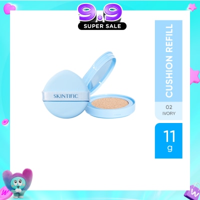 SKINTIFIC - Perfect Stay Velvet Matte Cushion 02 Ivory Refill 11g image
