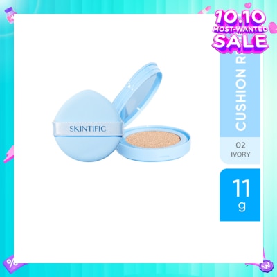 SKINTIFIC Perfect Stay Velvet Matte Cushion 02 Ivory Refill 11g