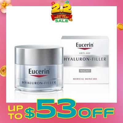 EUCERIN Hyaluron-Filler Night Cream (Anti-Aging) 50ml