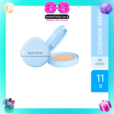 SKINTIFIC - Perfect Stay Velvet Matte Cushion 06 Honey Refill 11g