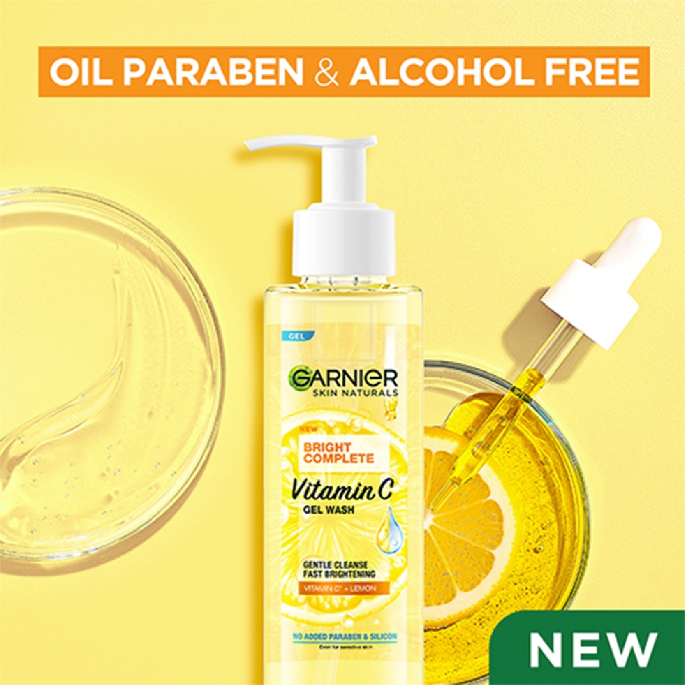 Bright Complete Vitamin C Gel Wash 120ml