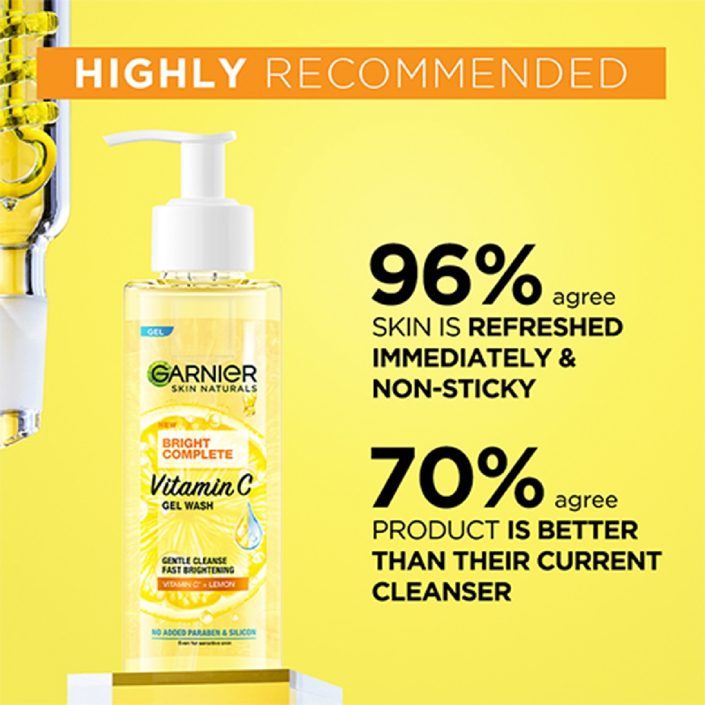 Bright Complete Vitamin C Gel Wash 120ml