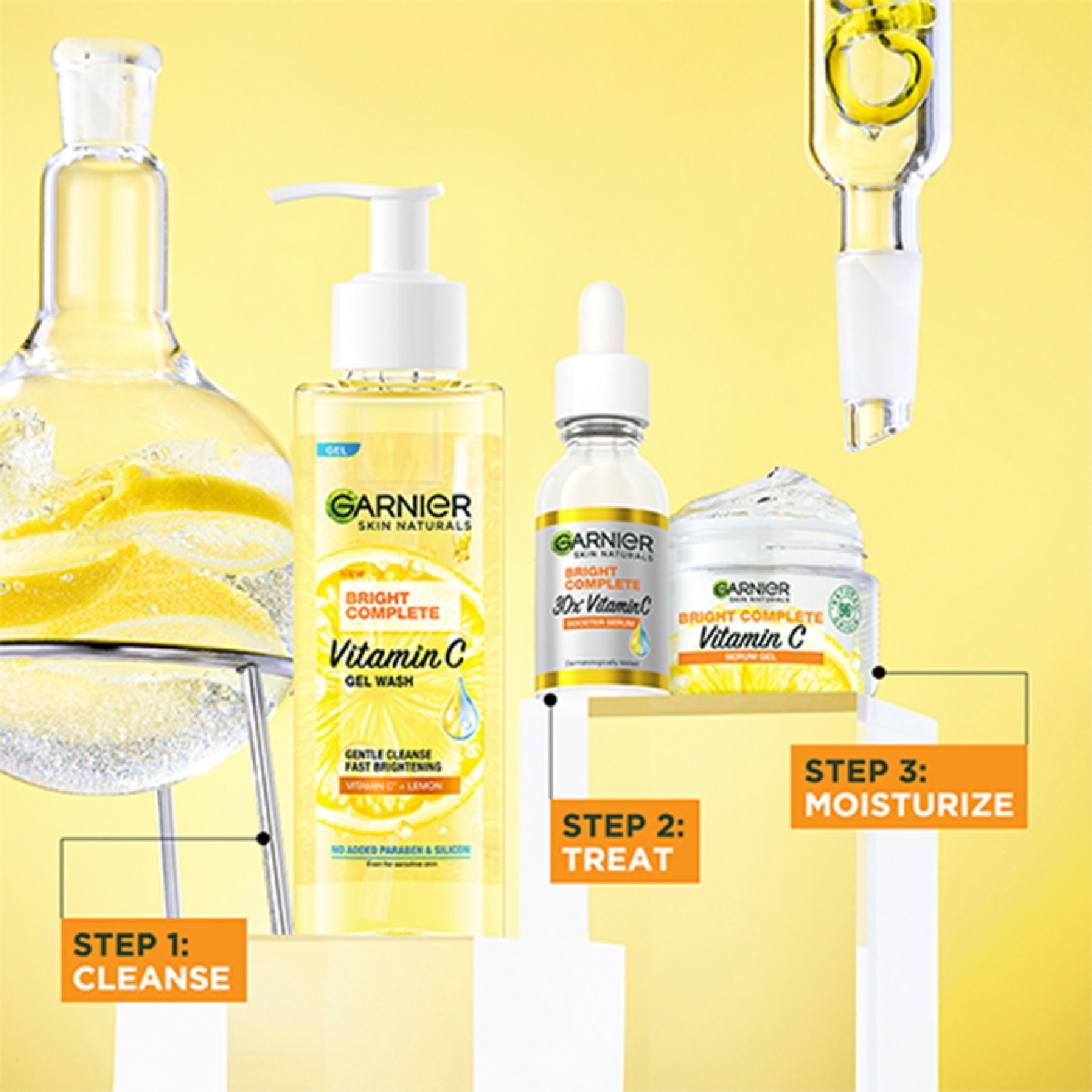 Bright Complete Vitamin C Gel Wash 120ml