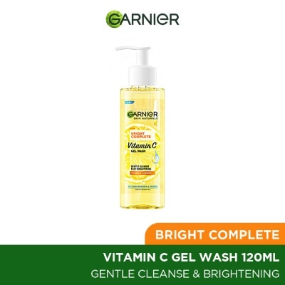 GARNIER Bright Complete Vitamin C Gel Wash 120ml