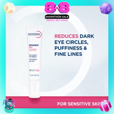 BIODERMA - Sensibio Eye+ Eye Cream 15ml&nbsp;(Expiry: May`2027)