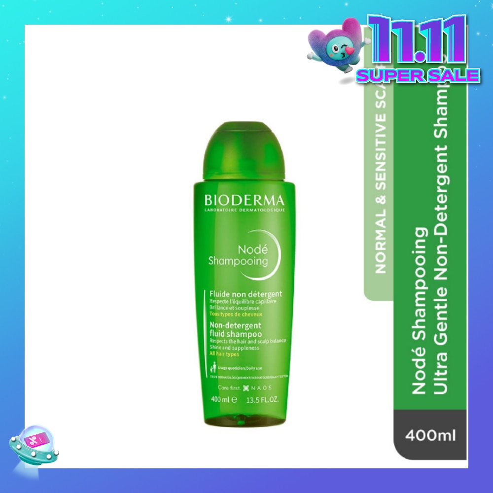 Node Shampooing Ultra-Gentle Non-Detergent Shampoo 400ml